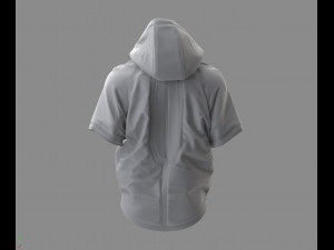 cyberpunk jacket - marvelous designer 3Dモデル