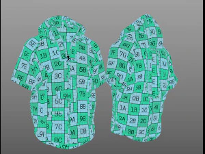 cyberpunk jacket - marvelous designer 3D Model