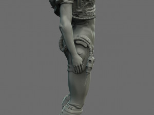 ethion - female engineer 3D Model