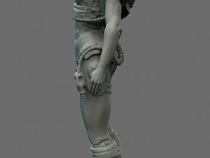 ethion - female engineer 3D Model