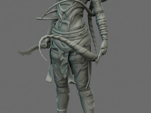 yofiel - angel of divine beauty 3D Model