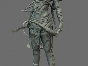 yofiel - angel of divine beauty 3D Model