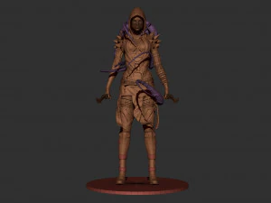 yofiel - angel of divine beauty 3D Model
