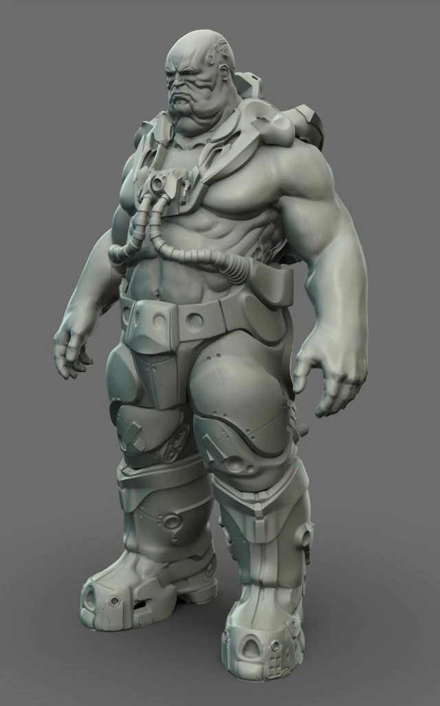 threon - male carrier 3D Model .c4d .max .obj .3ds .fbx .stl .blend