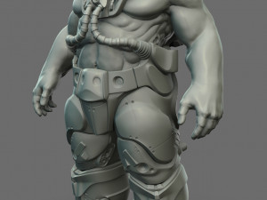 threon - male carrier 3D Model