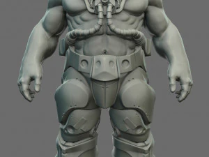 threon - male carrier 3D Model