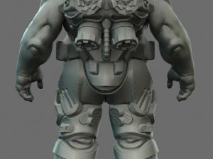 threon - male carrier 3D Model