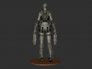 largin - female hunter Modelo 3D