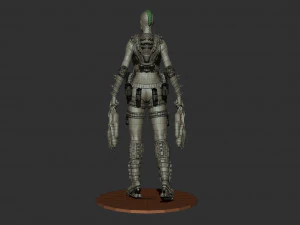 largin - female hunter 3D Model