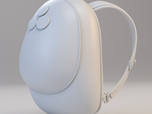cartoon sport backpack 3D Model