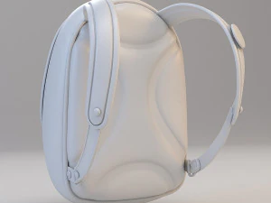 cartoon sport backpack 3D Model
