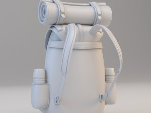 traveler backpack Modelo 3D