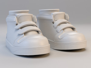 cartoon sport shoes 3D 모델