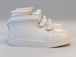 cartoon sport shoes 3D मॉडल