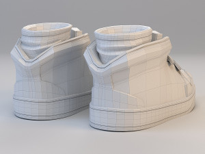 cartoon sport shoes 3D मॉडल