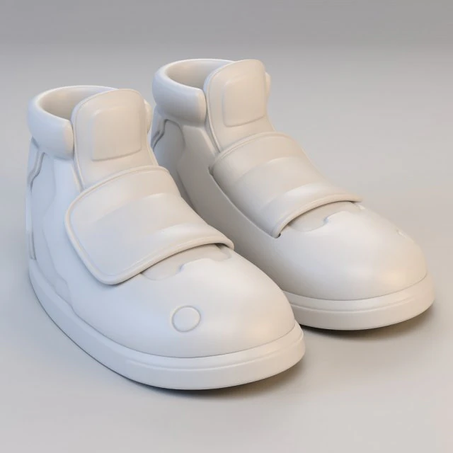 cartoon long sport shoes 3D Model .c4d .max .obj .3ds .fbx .stl .blend 