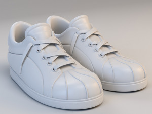 cartoon all star sport shoes 3D मॉडल