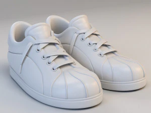 cartoon all-star sportschoenen 3D Model