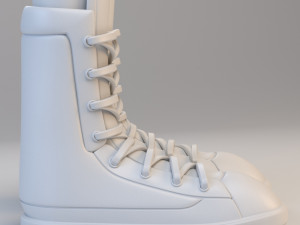 cartoon boots Modelo 3D