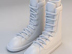 cartoon boots Modelo 3D