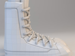 cartoon boots Modelo 3D