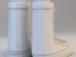 cartoon boots Modelo 3D