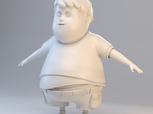 3d chubby 3Dエクスポート
