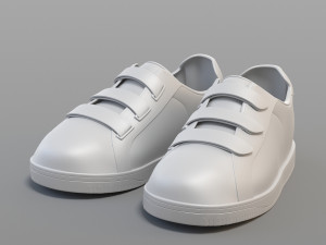 cartoon sport shoes 3D 模型