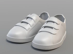 cartoon sport shoes 3D Model