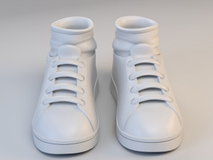 cartoon sport shoes Modelo 3D