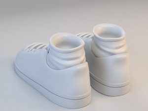 cartoon sport shoes Modelo 3D