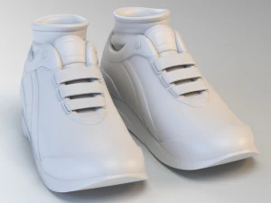 cartoon hardloopschoenen 3D Model