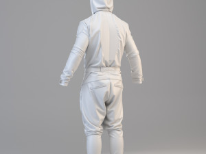 cyberpunk overall costume marvelous designer Modèle 3D