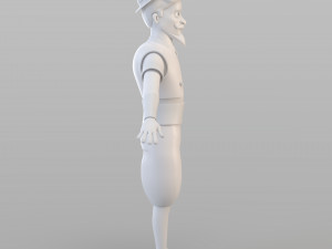 cartoon elite man 3D Модель