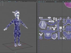 cartoon elite man 3D Модель