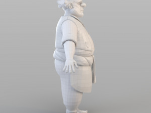 cartoon inkeeper 3D मॉडल