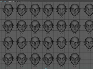 cartoon newsboy 3D-Modell