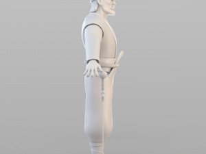 cartoon ottoman lieutenant Modèle 3D