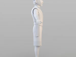cartoon pirate crew 3D Model