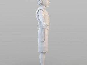 cartoon pirate crew 3D-Modell