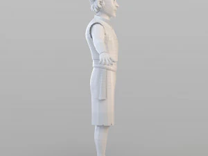 cartoon pirate crew 3D Model