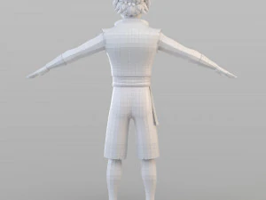 cartoon pirate crew 3D Model