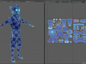 cartoon pirate crew 3D Model