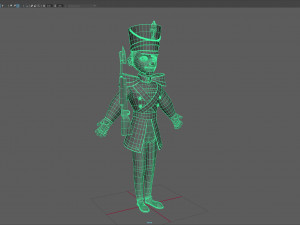 cartoon tin soldier Modelo 3D
