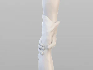 realistic grabbed hands 3D Model