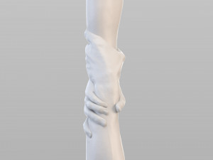 realistic grabbed hands 3D Модель