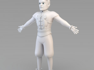 cartoon prince 01 Modelo 3D