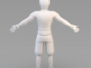 cartoon prince 01 Modelo 3D