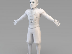 cartoon prince 01 Modelo 3D