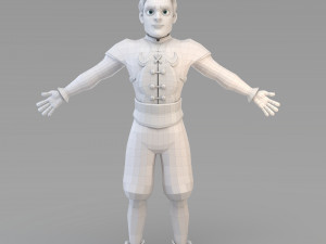 cartoon prince 01 Modelo 3D